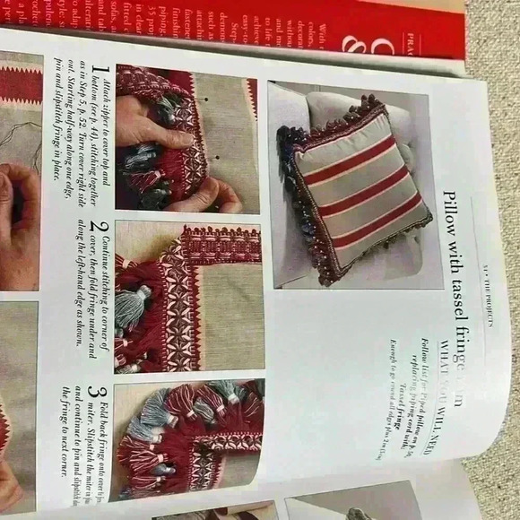 READER'S DIGEST PRACTICAL HOME DECORATING
Cushions & Covers by Gina Moore - Picture 7 of 7